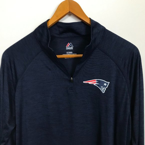Majestic Other - NFL New England Patriots Football Men XL Pullover
